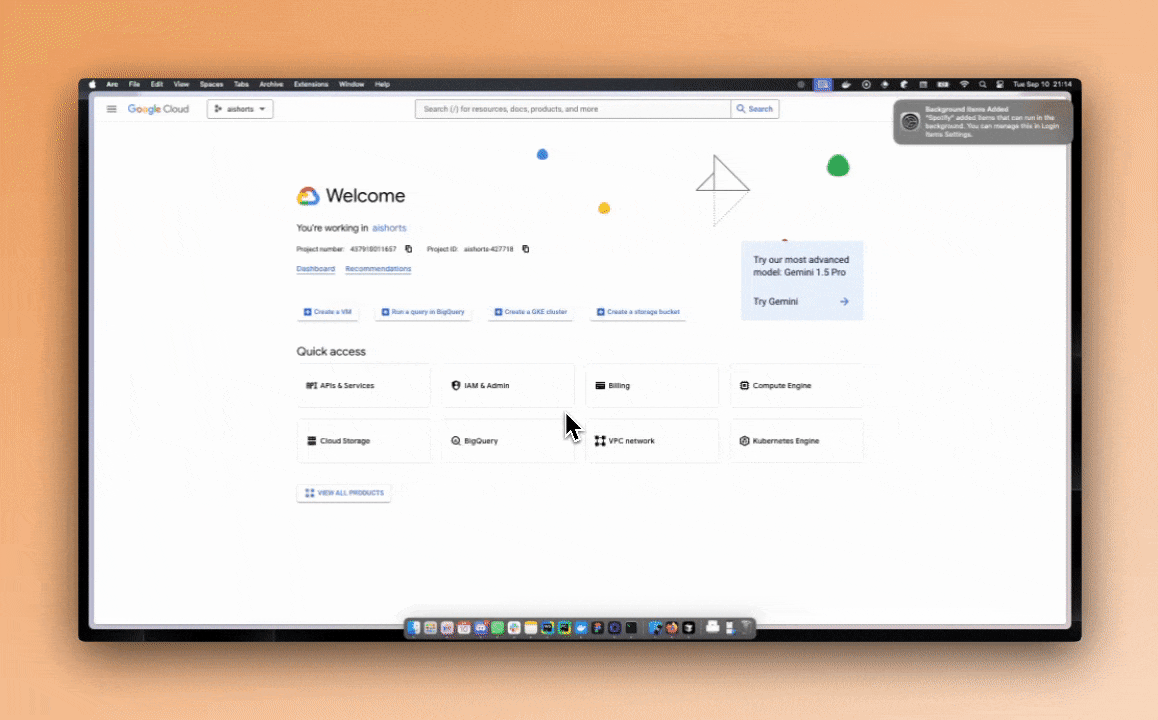 Creating an iOS OAuth client ID in Google Cloud Console